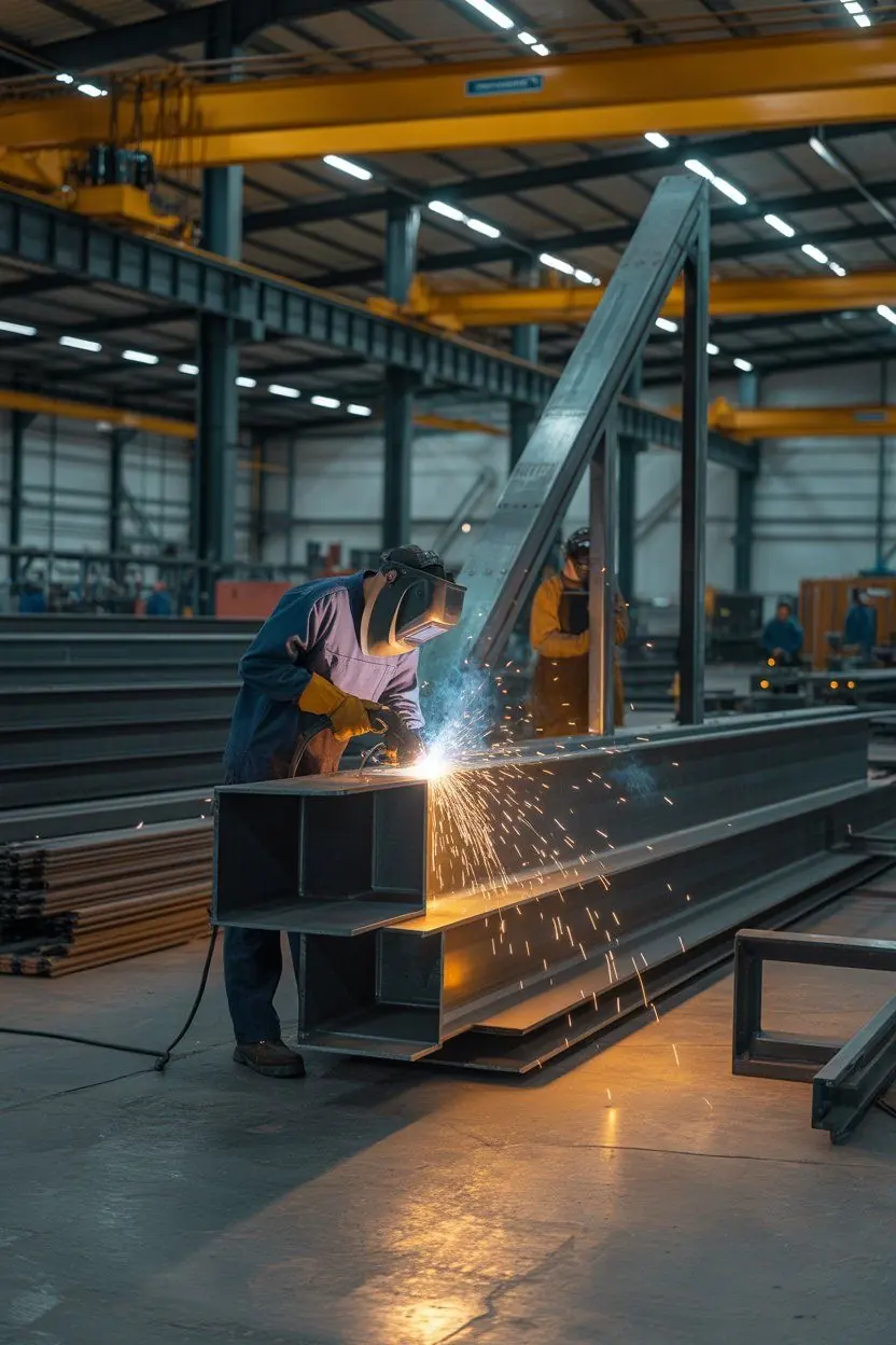 Fabricação e montagem de elementos metálicos